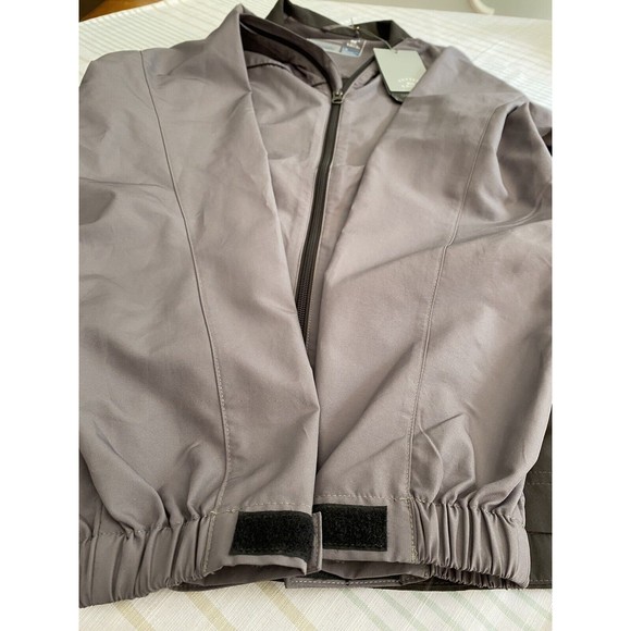 NWT - Cutter and Buck WeatherTec Gray Men’s Size Large Jacket Full Zipper - Picture 6 of 10